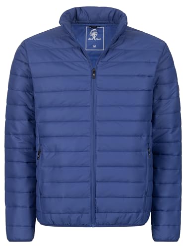 Rock Creek Herren Steppjacke Übergangsjacke Leicht Herrenjacke Männer Jacken Stepp Jacken mit Kapuze Daunenjacke Thremojacke H-353 Blau XL von Rock Creek