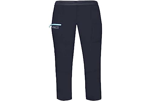 Rock Experience Women's Taku Pants, 0208 Caviar+2285 Quiet Tide, S von Rock Experience