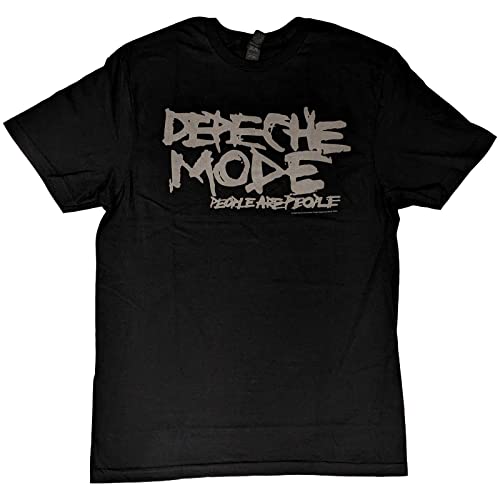 Depeche Mode People Are People offiziell Männer T-Shirt Herren (Large) von Rock Off