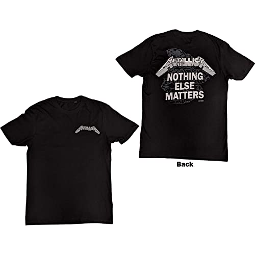 Metallica Nothing Else Matters offiziell Männer T-Shirt Herren (Large) von Rock Off
