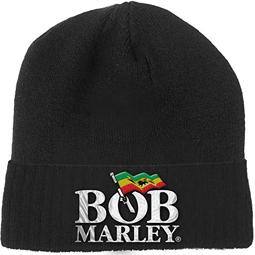 Rock Off Bob Marley Logo Offiziell Strickmützen von Rock Off