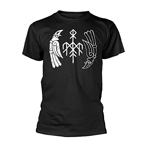 Wardruna Kvitravn (Organic Ts) offiziell Männer T-Shirt Herren (X-Large) von Rock Off