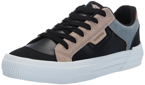 Rocket Dog Cheery Comfort Plüschschaum-Sneaker für Damen, Schwarze Kombo, 9 Rocket Dog Cheery Comfort Plüschschaum-Sneaker für Damen, Schwarze Kombo, 9 von Rocket Dog
