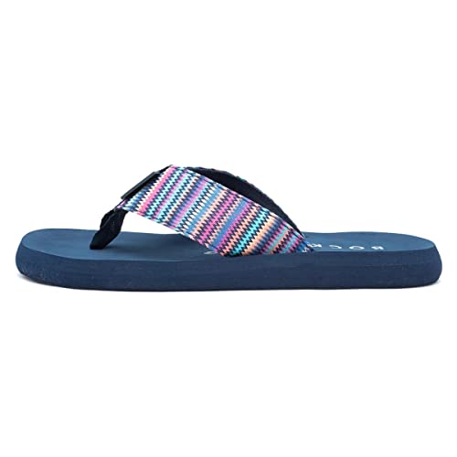 Rocket Dog Damen Adios Flip Flops, Stark gestreift, Marineblau, 37 EU von Rocket Dog