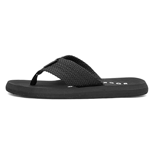 Rocket Dog Damen Adios Zehentrenner, Gurtband Schwarz, 41 EU Rocket Dog Damen Adios Zehentrenner, Gurtband Schwarz, 41 EU von Rocket Dog