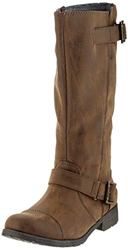 Rocket Dog Damen Berry Bikerstiefel, Braun Heirloom, 41 EU von Rocket Dog