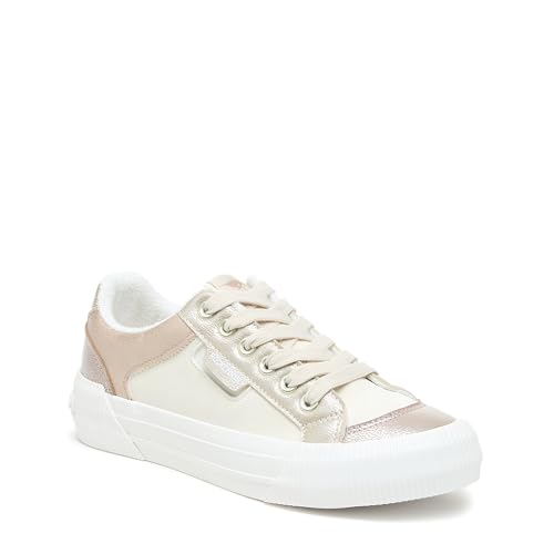 Rocket Dog Damen Cheery Blocked Sneaker, Silber, 41 EU Rocket Dog Damen Cheery Blocked Sneaker, Silber, 41 EU von Rocket Dog