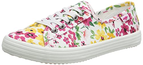 Rocket Dog Damen Chow Sneaker, Weiß/Blumen, 36 EU Rocket Dog Damen Chow Sneaker, Weiß/Blumen, 36 EU von Rocket Dog