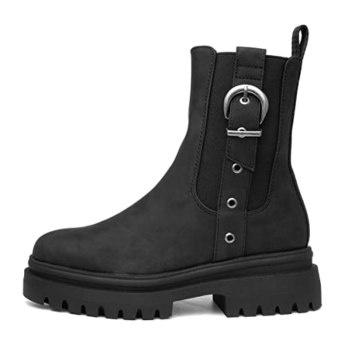 Rocket Dog Damen Dekko Mode-Stiefel, Schwarz, 38 EU Rocket Dog Damen Dekko Mode-Stiefel, Schwarz, 38 EU von Rocket Dog