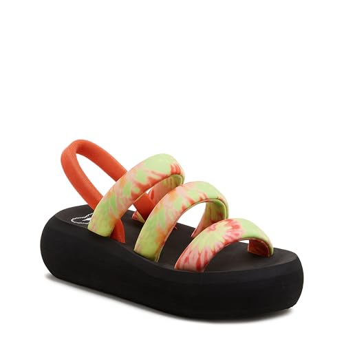 Rocket Dog Damen Lächeln Sandale, Orange/Mehrfarbig, 39 EU Rocket Dog Damen Lächeln Sandale, Orange/Mehrfarbig, 39 EU von Rocket Dog