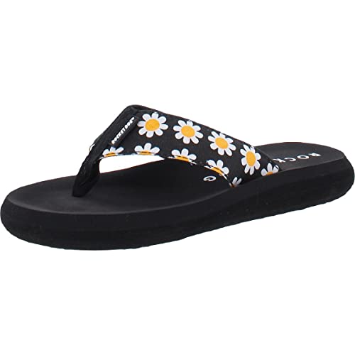 Rocket Dog Damen Black Floral Shadows Flip Flop, 39 EU Rocket Dog Damen Black Floral Shadows Flip Flop, 39 EU von Rocket Dog