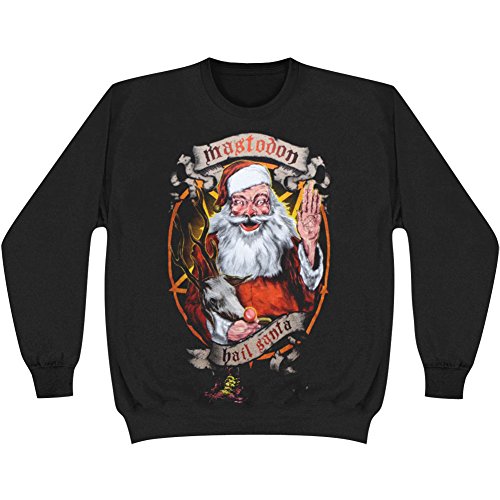 Rockoff Trade Herren Hail Santa Holiday Sweatshirt, Schwarz, XXL von Rockoff Trade