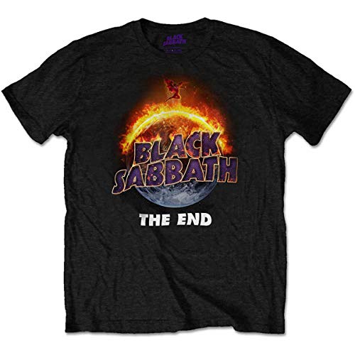 Black Sabbath The End offiziell Männer T-Shirt Herren (XX-Large) von Rock Off