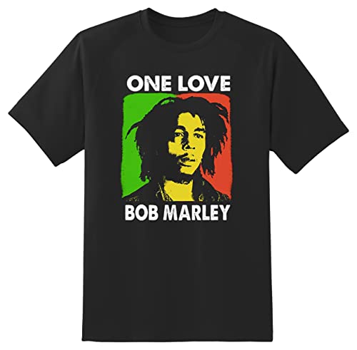 Bob Marley One Love offiziell Männer T-Shirt Herren (X-Large) von Rock Off