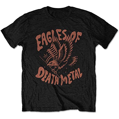 Eagles of Death Metal Eagle offiziell Männer T-Shirt Herren (Large) von Rock Off