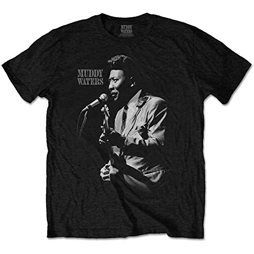 Muddy Waters - T-Shirt - Muddy Live - Medium von Rocks-off