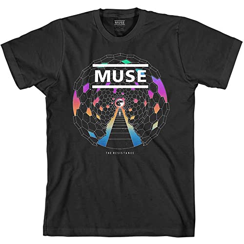 Muse Resistance Moon offiziell Männer T-Shirt Herren (Large) von Rock Off