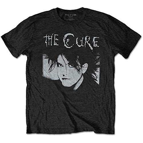 The Cure Robert Illustration offiziell Männer T-Shirt Herren (X-Large) von Rock Off