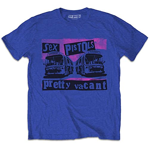 The Sex Pistols Pretty Vacant Coaches offiziell Männer T-Shirt Herren (X-Large) von Rock Off