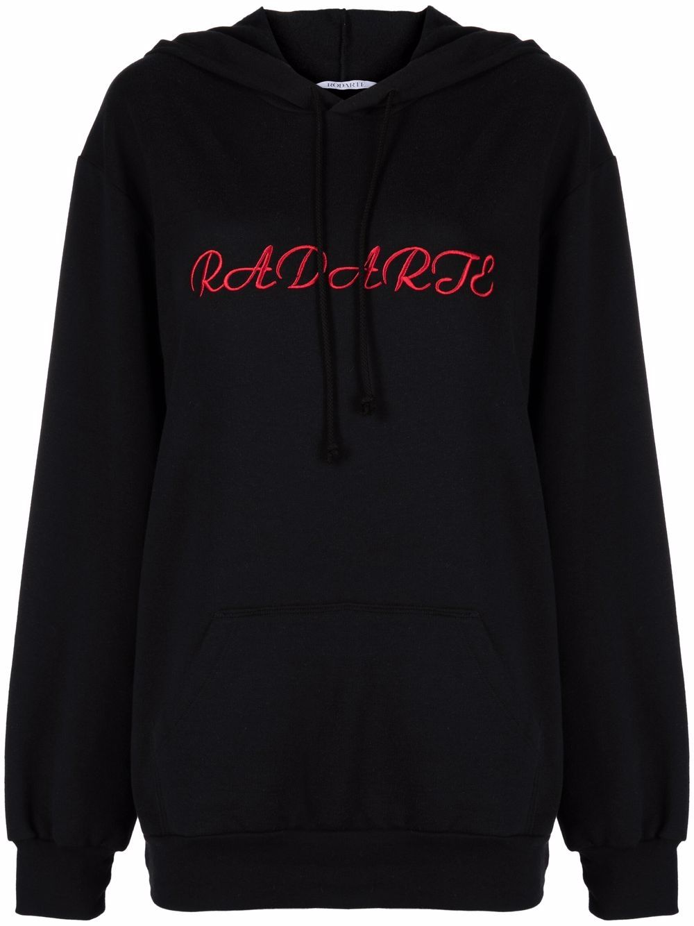 Rodarte Hoodie mit Logo-Stickerei - Schwarz von Rodarte