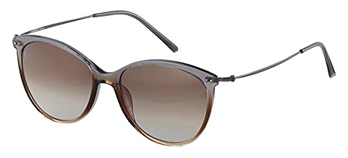 RODENSTOCK - Damen Retro Sonnenbrillen - UV400 Schutz - R3311-A-53 - Grau von Rodenstock