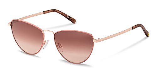 Rodenstock Damen Rr106 moderne Schmetterlings Brille mit Edestahlgestell, Rose, M EU von Rodenstock