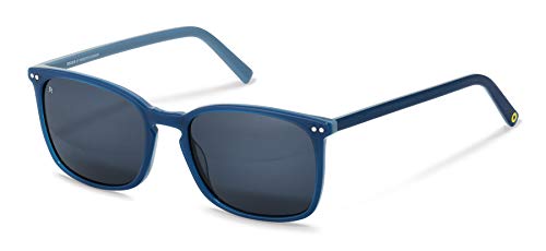 Rodenstock Herren Rr335 Sonnenbrille Aus Leichtem Acetat In Eckiger Form, Blau, L von Rodenstock