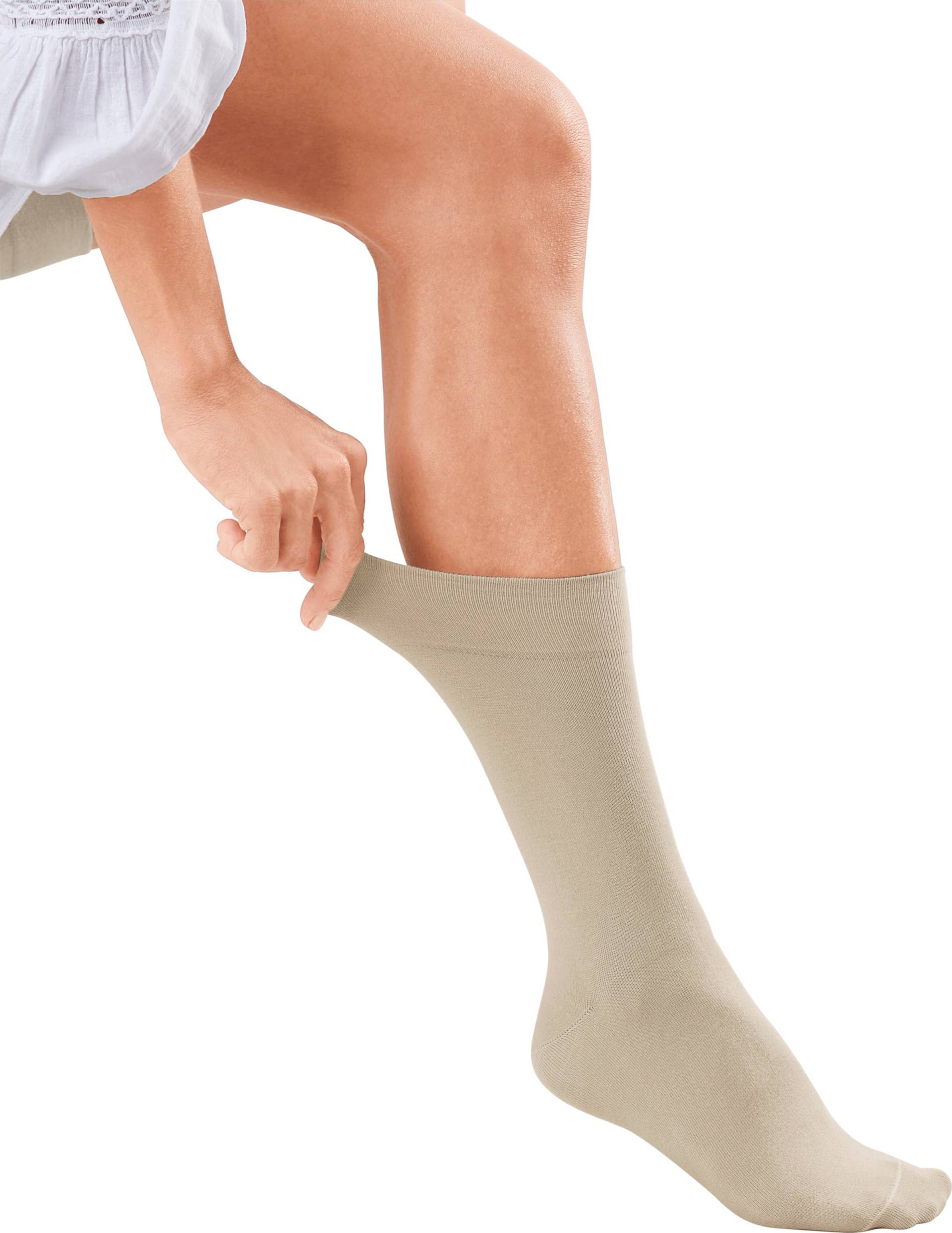 Sieh an! Damen Socken, beige von Rogo