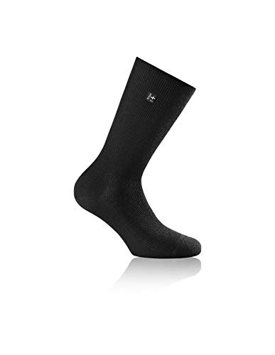 ROHNER | SupeR WO/Merinowolle Herrensocken (Schwarz, 43-44) von Rohner Socken