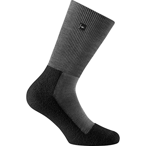 Rohner Original SupeR Light Socken grau/schwarz von Rohner