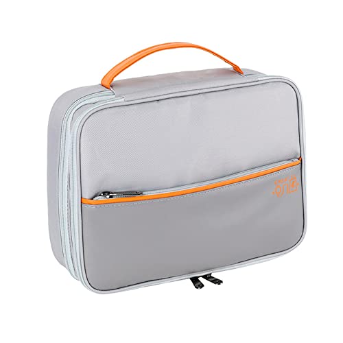 Rojeam Elektronische Tasche Organizer Elektronik Tasche Reise Organizer Kabeltasche Elektronik Organizer für Handy, Kabel, Powerbank, Karte, Festplatte, Ladegerät von Rojeam