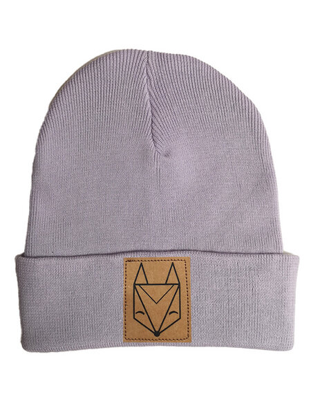 Róka - fair clothing Mütze mit Fuchs - Rib Beanie von Róka - fair clothing