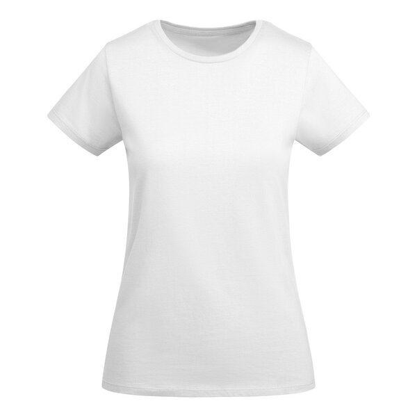 Roly Eco Damen T-Shirt Breda Rundhals enger geschnitten Körpernah Bodyfit von Roly Eco