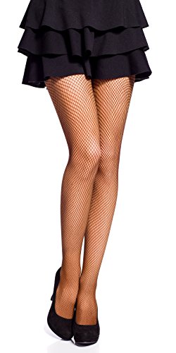 Romartex Netzstrumpfhose mit kleinem Netz, 12 Farben, Größen S-XL, dunkelbraun, L Romartex Netzstrumpfhose mit kleinem Netz, 12 Farben, Größen S-XL, dunkelbraun, L von Romartex