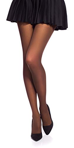Romartex Strumpfhose aus Mikrofaser, 20 Denier, 20 Farben, Größen S-L, dunkelbraun, 38 Romartex Strumpfhose aus Mikrofaser, 20 Denier, 20 Farben, Größen S-L, dunkelbraun, 38 von Romartex