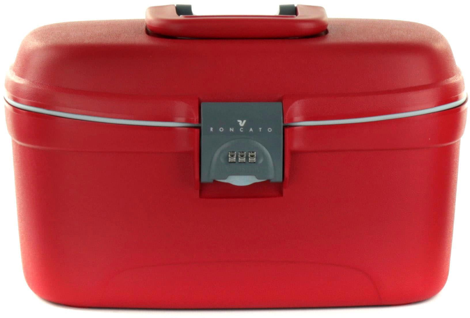 RONCATO Beautycase "Light, rot", Kulturtasche Handgepäck Schminkkoffer von Roncato