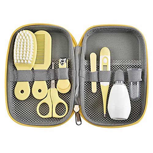 Babypflegeset, RoseFlower 8 teilige Baby Pflegeset Erstausstattung für Neugeborene - Babywanne Baby Grooming Kit Kinderbetreuungsset für Neugeborene Säugling Kleinkinder Gesundheitswesen & Pflege von RoseFlower