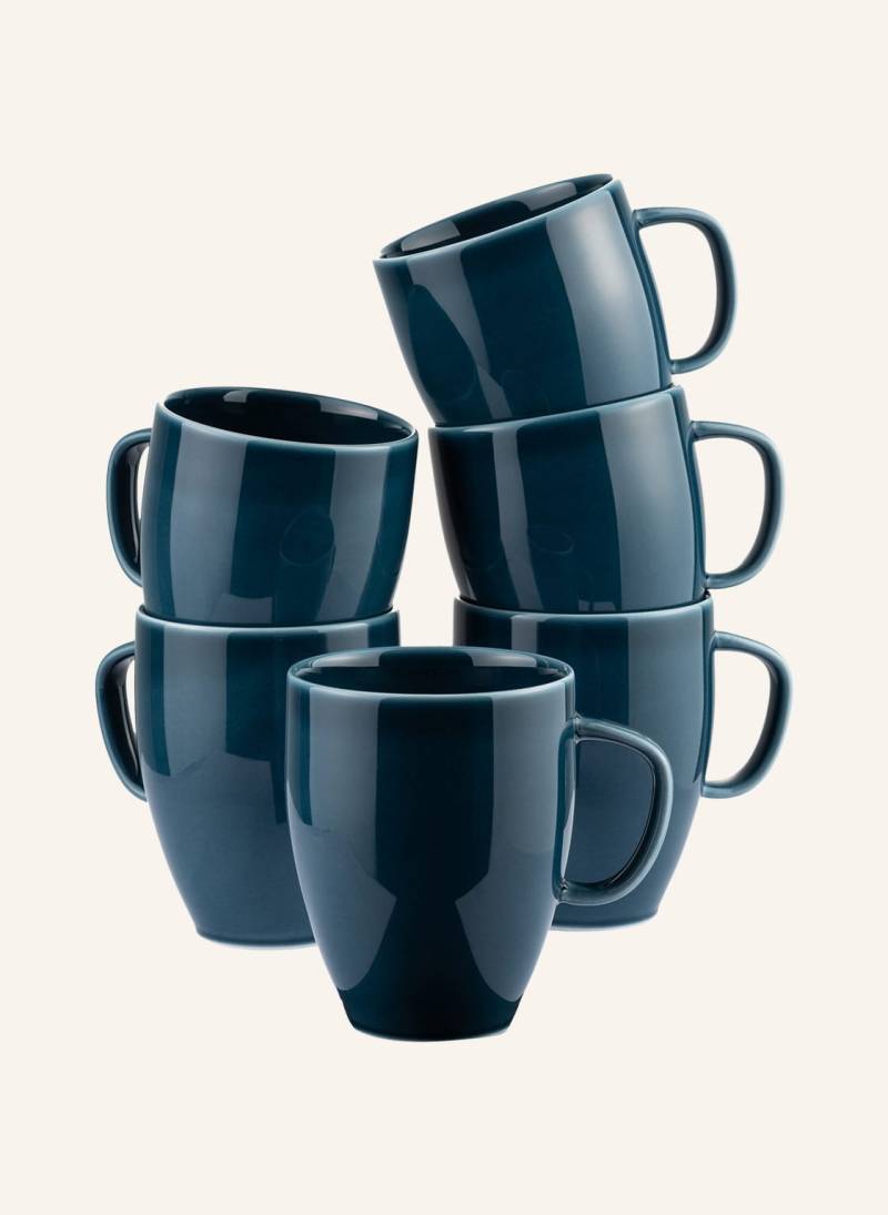 Rosenthal 6er-Set Henkelbecher Junto Ocean Blue blau von Rosenthal