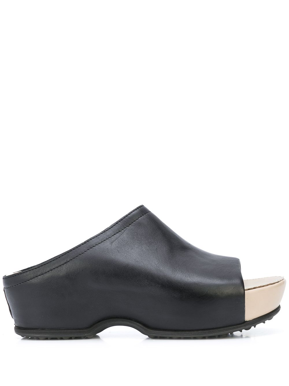 Rosetta Getty Zehenfreie Clogs mit Plateau - Blau von Rosetta Getty