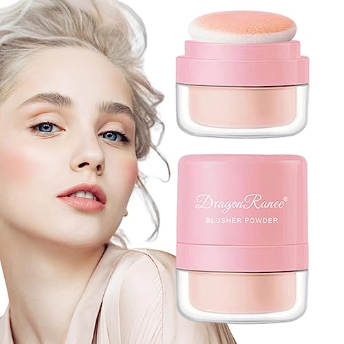 Kissenrouge - Mushroom Natural Bright Gesichtsrouge,Langanhaltendes Make-up-Puder, hochpigmentiertes Rouge-Make-up für die Wangen von Frauen und Mädchen Rosixehird von Rosixehird