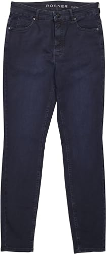 Rosner Damen Jeans Audrey2_01 dunkelblau (DE/NL/SE/PL, Bundweite & Schrittlänge, 40, 30, Blau (Blue Black 381)) von Rosner