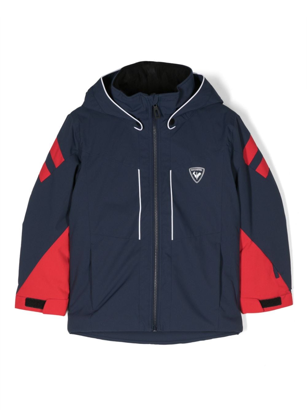 Rossignol Kids Kapuzenjacke mit Logo-Print - Blau von Rossignol Kids