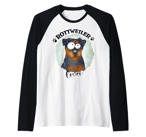Rottweiler Hund Mama Rottie Dad Kawaii Dog Doodles Rottweiler Raglan Rottweiler Hund Mama Rottie Dad Kawaii Dog Doodles Rottweiler Raglan von Rottweiler Dog Tees NYC