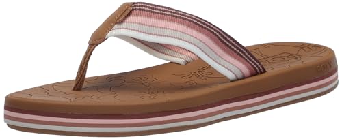 Roxy Damen Colbee Hi Flip Flop Sport Sandalen, Dk Choc/Pink 241, 38 EU von Roxy