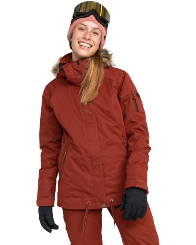 Roxy Meade - Technical Snow Jacket for Women - Funktionelle Schneejacke - Frauen - M - Braun. von Roxy