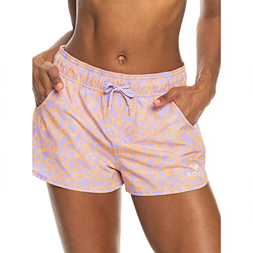 Roxy Wave Printed 2" - Board Shorts for Women - Boardshorts - Frauen - XS - Orange. von Roxy