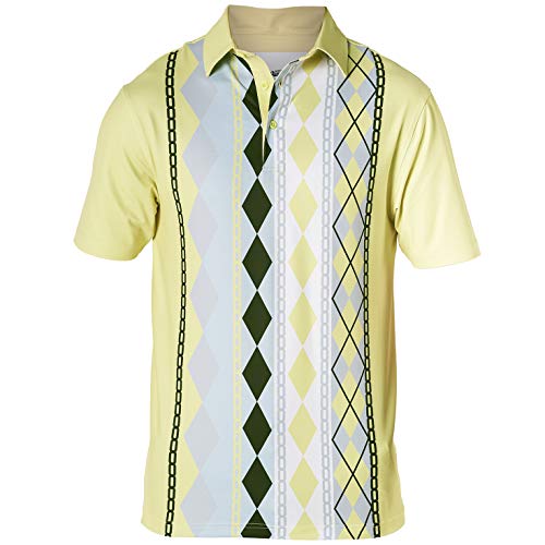 Royal & Awesome Lustige Golf-Shirts für Herren, Herren-Golfshirt, verrückte Golf-Polos für Herren, Golf-Poloshirts für Herren, Herren, retro, L von Royal & Awesome