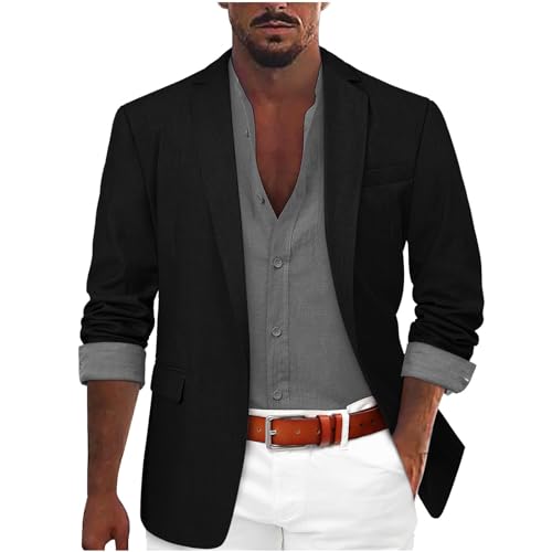 Rrongwn Herren Sakko Regular Fit Anzugjacke EIN Knopf Jacke 2024 Regular Fit Elegante Lässige Sakkos Männer Frühling Herbst Sweatsakko Anzugjacke Für Business Hochzeit Freizeit Rrongwn Herren Sakko Regular Fit Anzugjacke EIN Knopf Jacke 2024 Regular Fit Elegante Lässige Sakkos Männer Frühling Herbst Sweatsakko Anzugjacke Für Business Hochzeit Freizeit von Rrongwn
