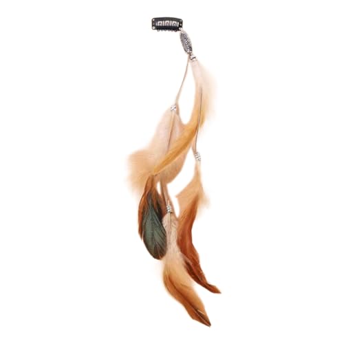 Haarspange mit Federn, langes Haarband für Damen, Vintage-Stil, ethnische Stile, Accessoire für Festivals und Partys Haarspange mit Federn, langes Haarband für Damen, Vintage-Stil, ethnische Stile, Accessoire für Festivals und Partys von Ruarby