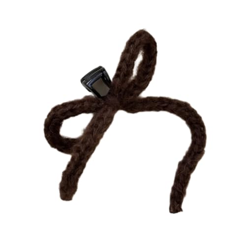 Haarspange mit gestrickten Schleifen, süße Stile, modische weiche Haarklammer für Damen Haarspange mit gestrickten Schleifen, süße Stile, modische weiche Haarklammer für Damen von Ruarby